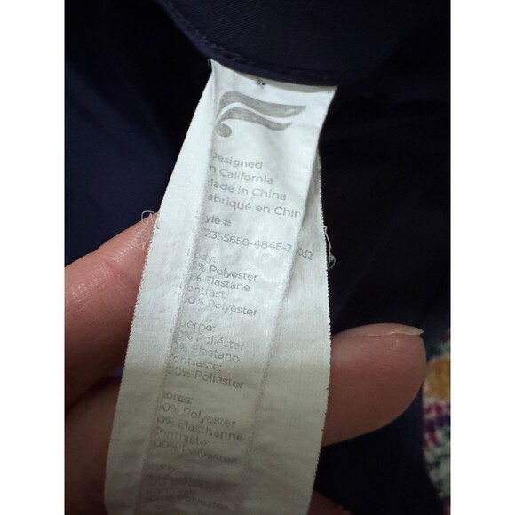 Fabletics The Only Pant Classic Fit Navy Performance Ankle Mens Size 34 x 32 - Picture 6 of 7